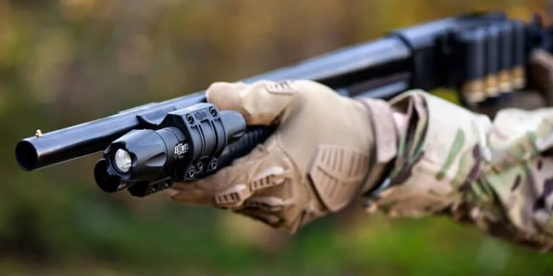 ZSM Flashlight Mount for tactical shotguns